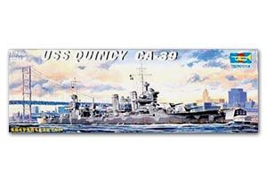 Trumpeter 1/700 scale model 05748 US Navy New Orleans CA-39 "Quincy" heavy cruiser