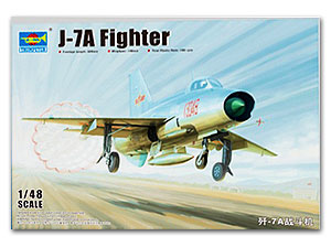 Trumpeter 1/48 scale model 02859 Chinese F-7A fighter