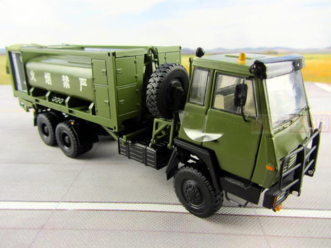 KNL Hobby Diecast Truck 1:43 scale Steyr Truck Oil tanker Chinese army Military Shan Xi Automobile truck PLA heavy truck Container truck