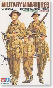 TAMIYA 1/35 scale models 35223 British Army Infantry "Normandy 1944"