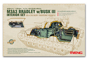 MENG SPS-017 M3A3 within "Bradley" BUSK III Cavalry Chariot configuration kit