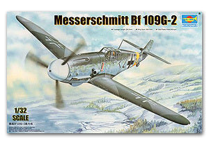 Trumpeter 1/32 scale model 02294 Messers Mitter Bf109G-2 Fighter *