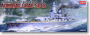 ACADEMY 14103 German Navy "Graf. Spey Admiral" pocket battleship