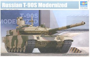 Trumpeter 1/35 scale tank model 05549 Russian T-90S main battle tank Modernized  (modern upgrade type)