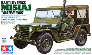 TAMIYA 1/35 scale models 35334 M151A1 Light combat off-road vehicle "Vietnam war"