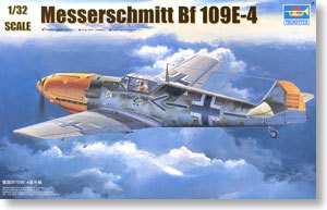 Trumpeter 1/32 scale model 02289 Messers Mitter Bf109E-4 Fighter *