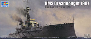 Trumpeter 1/350 scale model Trumpeter 06704 British Royal Navy HMS "Dreadnought" rider 1907