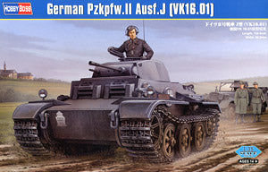 Hobby Boss 1/48 scale aircraft models 83803 Germany Pzkpfw.II Ausf.J (VK.1601) Light chariot *