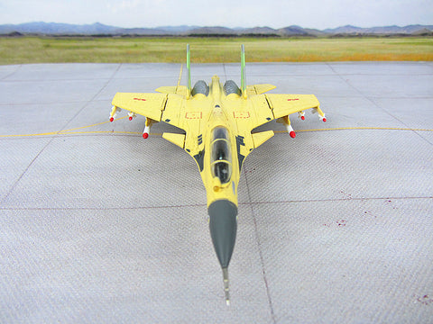 KNL Hobby diecast model J-15 fighter aircraft model alloy 1:120 J15 flying shark carrier aircraft model fighter military model