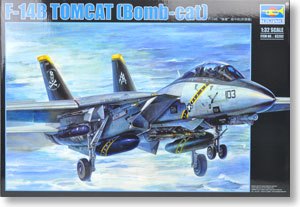 Trumpeter 1/32 scale model 03202 F-14B Tomcat Carrier Fighter *