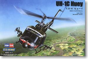 Hobby Boss 1/72 scale helicopter model aircraft 87229 UH-1C "Iroquois " universal helicopter gunboat type fire suppression type