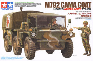 TAMIYA 1/35 scale models 35342 US Army M792 "Gamma Goat" articulated all terrain ambulance
