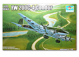 Trumpeter 1/72 scale model 01638 Forks - Wolf Fw200C-4 long-range anti-ship patrol aircraft *