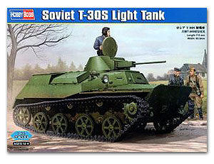 Hobby Boss 1/35 scale tank models 83824 Soviet T-30S light chariot