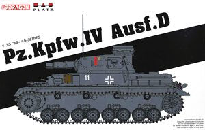 1/35 scale model Dragon 6873 Pz.Kpfw.IV Ausf.D (No. 4 tanker type D)