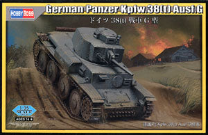 Hobby Boss 1/35 scale tank models 80137 Pz.Kpfw.38 (t) Ausf.G light chariot