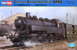 Hobby Boss 1/72 scale models 82914 Germany Bavarian BR86 steam locomotive German Dampflokomotive BR86