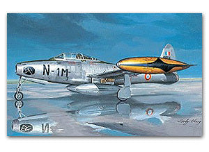 Hobby Boss 1/32 scale aircraft models 83208 F-84G Lightning Battle Bomber