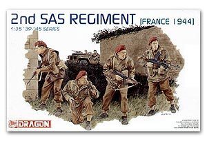 1/35 scale model Dragon 6199 United Kingdom 2nd Special Air Force Division France 1944