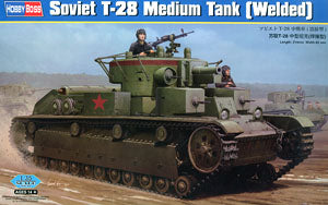 Hobby Boss 1/35 scale tank models 83852 Soviet T-28 heavy chariot (welded armor type)