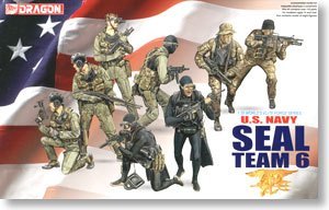 1/35 scale model Dragon 3028 US Navy SEAL 6th Team