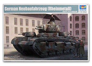 Trumpeter 1/35 scale model 05528 Rhein Metal"new structure chariot"