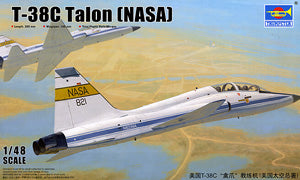 Trumpeter 1/48 scale model 02878 US T-38C" paw claw & trainer (NASA)
