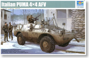 Trumpeter 1/35 scale model 05525 Italy"4x4 wheeled armored vehicles