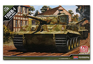 ACADEMY 13287 6  heavy tanks Tiger mid-type "to commemorate the 70th anniversary of the Battle of Normandy."