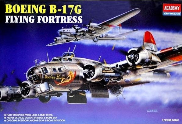 ACADEMY 12490 B-17G "Flying Fortress" heavy bomber