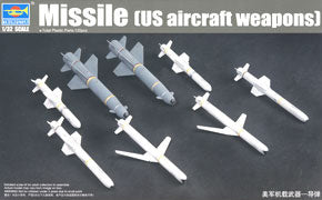 Trumpeter 1/32 scale model 03306 Modern American fighter airborne missiles
