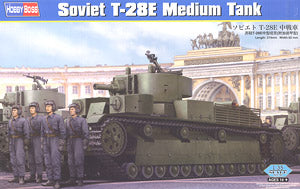 Hobby Boss 1/35 scale tank models 83854 Soviet T-28E medium chariot attached armor type