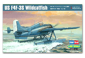 Hobby Boss 1/48 scale aircraft models 81729 F4F-3S Wildcat Carrier Fighter