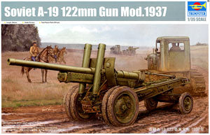 Trumpeter 1/35 scale model 02325 A-19 122mm Gun Mod. 1937