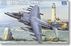 Trumpeter 1/32 scale model 02287 Royal Air Force Harrier GR.Mk.7 Attacker