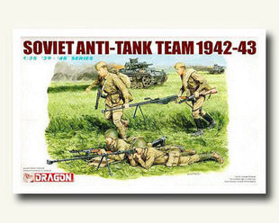 1/35 scale model Dragon 6049 Soviet Red Army Infantry Anti Tank Group 1942-43