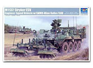 Trumpeter 1/35 scale model 01574 M1132 Stricker 8X8 Engineers Lightning Breaking Wheel Type Armored Vehicle