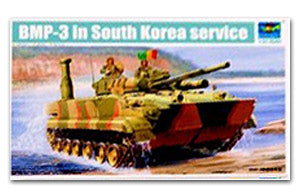 Trumpeter 1/35 scale model 01533 BMP-3 Infantry Combat & South Korea Army"