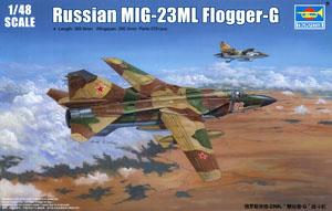 Trumpeter 1/48 scale model 02855 MiG-23ML Whip G Fighter