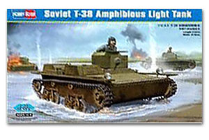 Hobby Boss 1/35 scale tank models 83865 Soviet T-38 amphibious light chariot