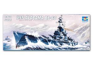 Trumpeter 1/700 scale model 05762 US Navy South Dakota BB-60 "Alabama" battleship