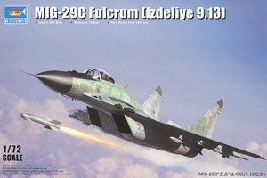 Trumpeter 1/72 scale model 01675 MIG-29C" fulcrum fighter (9.13 batches)