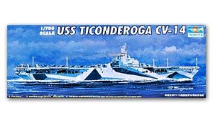 Trumpeter 1/700 scale model 05736 American Essex CV-14 "Ticonderoga" ralph lauren