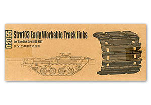 Trumpeter 1/35 scale model 02055 Strv103 Chariot Carcass with Movable Linked Track