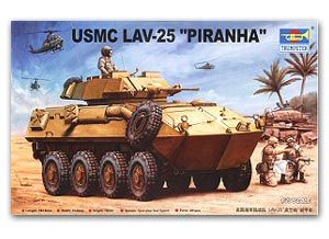 Trumpeter 1/35 scale model 00349 LAV-25 Piranha 8X8 Wheeled Amphibious Armored Reconnaissance Car