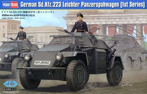 Hobby Boss 1/35 scale aircraft models 83817 Germany Sd.Kfz.223 armored reconnaissance vehicles (1 batch) *