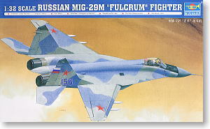 Trumpeter 1/32 scale model 02238 MiG-29M fulcrum fighter