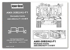 HOBBY BOSS 81010 AMX-30B2 / AU-F1 with stitching track