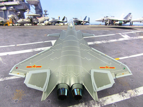 KNL Hobby diecast model 2014 Zhuhai airshow J-20 stealth fighter J-20 fighter aircraft model alloy model 1:60 China Airforce CPLA