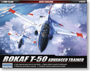 ACADEMY 12231 Korean Air Force T-50 advanced jet trainer